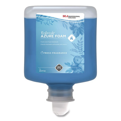 Refresh Foaming Hand Soap Manual Cartridge Refill, Fresh Apple Scent, 1 L, 6/Carton