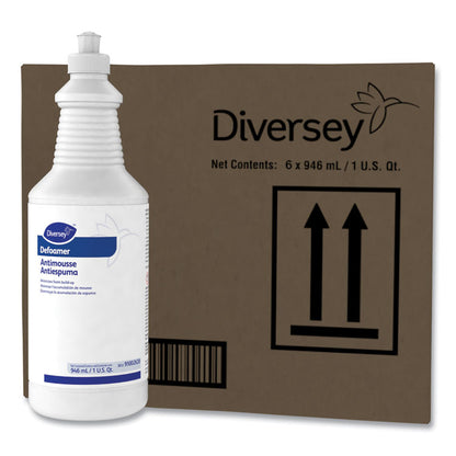 Defoamer/Carpet Cleaner, Cream, Unscented, 32 oz Squeeze Bottle