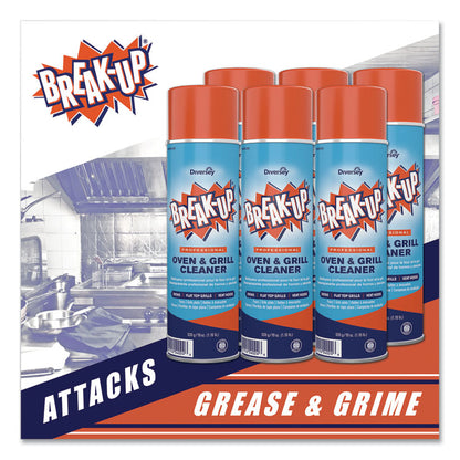 Oven And Grill Cleaner, Ready to Use, 19 oz Aerosol Spray 6/Carton