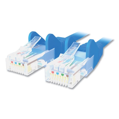 CAT6 UTP Computer Patch Cable, 7 ft, Blue