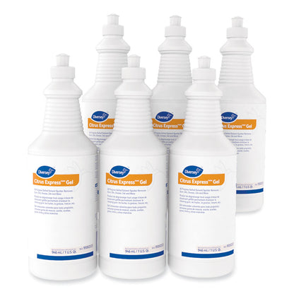 Citrus Express Gel Spotter, Citrus Scent, 32 oz Squeeze Bottle, 6/Carton