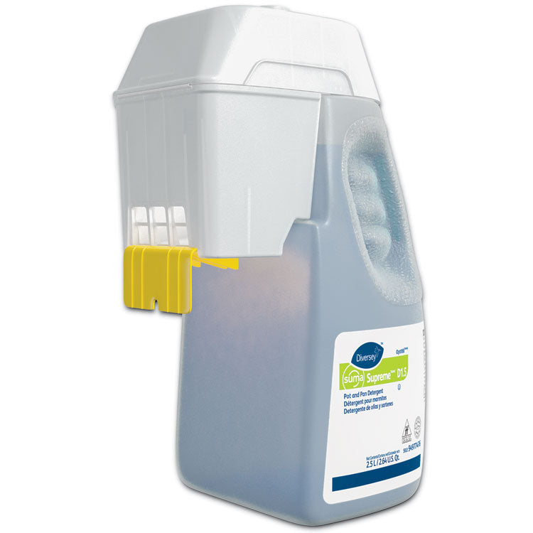 Supreme Concentrated Pot and Pan Detergent, Floral Scent, 2.6 qt Optifill System Refill