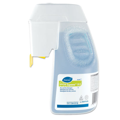 Supreme Concentrated Pot and Pan Detergent, Floral Scent, 2.6 qt Optifill System Refill