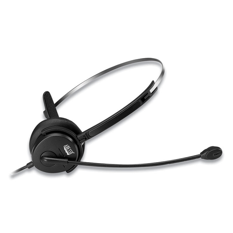 Xtream P1 Monaural Over the Head Headset with Microphone, Black