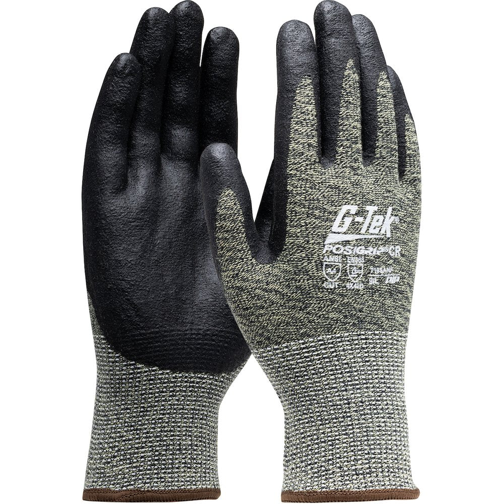 PIP Black Foam Nitrile Palmcoated ARAMID/POLYAMIDE, 12 Pairs/Dozen