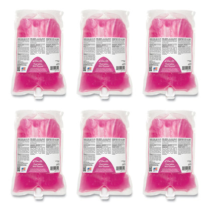 Pink Lotion Skin Cleanser Refill, Clean Bouquet Scent, 1,000 mL, 6/Carton