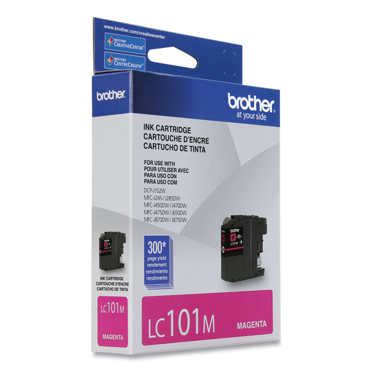 LC101M Innobella Ink, 300 Page-Yield, Magenta