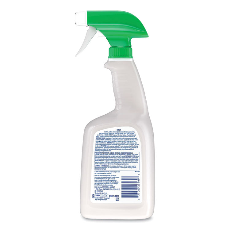Disinfecting-Sanitizing Bathroom Cleaner, Citrus Scent, 32 oz Trigger Spray Bottle, 6/Carton
