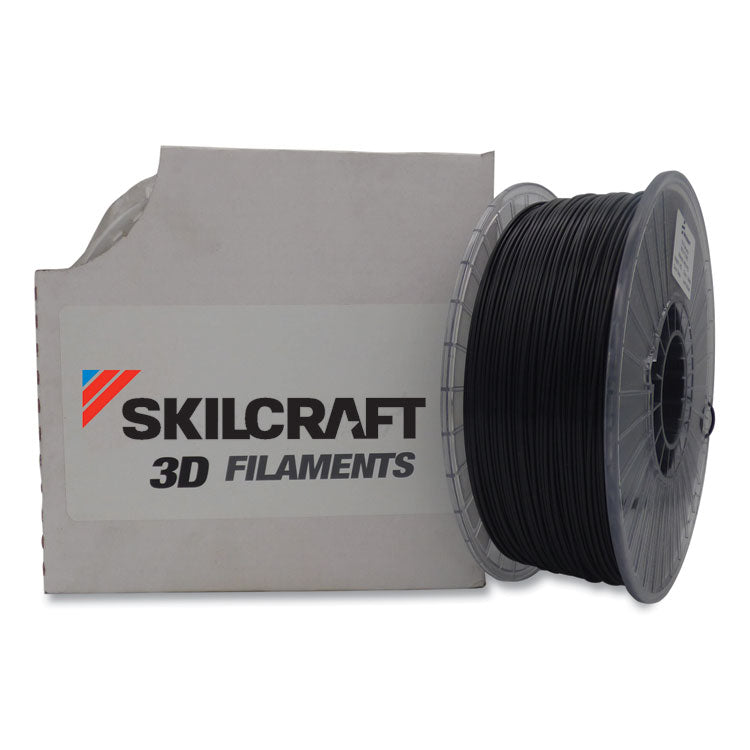 7045016858923, SKILCRAFT 3D Printer Nylon Filament, 1.75 mm, Black