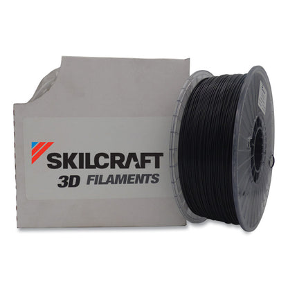7045016858923, SKILCRAFT 3D Printer Nylon Filament, 1.75 mm, Black