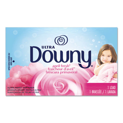 Coin Vend Liquid Fabric Softener, Single-Use Packet, April Fresh Scent, 156/Carton