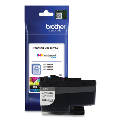 LC3039BKS INKvestment Ultra High-Yield Ink, 6,000 Page-Yield, Black