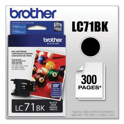 LC71BKS Innobella Ink, 300 Page-Yield, Black