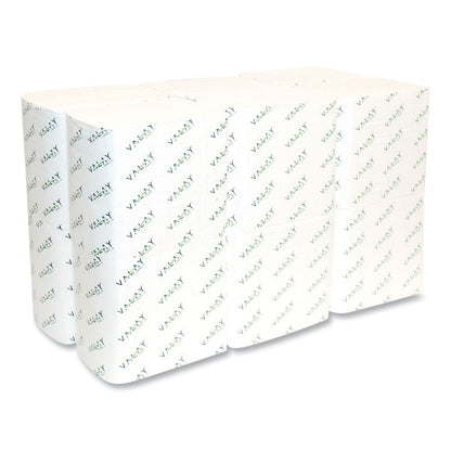 Valay Interfolded Napkins, 2-Ply, 6.5 x 8.25, White, 500/Pack, 12 Packs/Carton