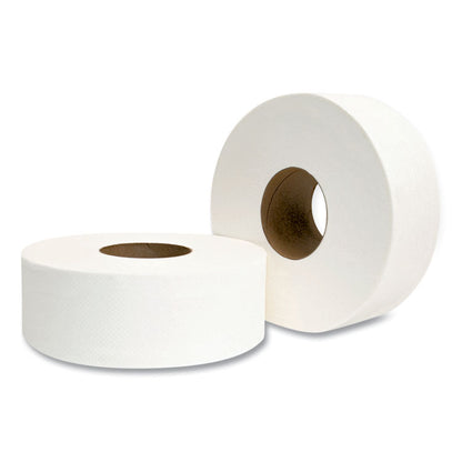 Jumbo Bath Tissue, Septic Safe, 2-Ply, 3.3" x 625 ft, White, 12 Rolls/Carton