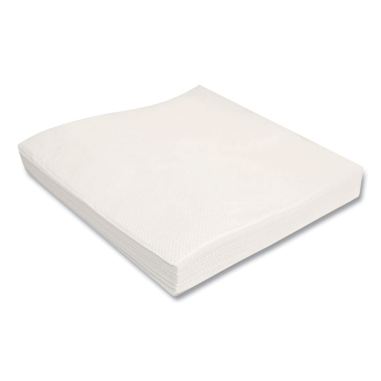 Morsoft 1/4 Fold Lunch Napkins, 1-Ply, 11.8 x 11.8, White, 6,000/Carton