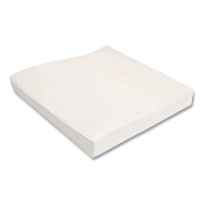 Morsoft 1/4 Fold Lunch Napkins, 1-Ply, 11.8 x 11.8, White, 6,000/Carton