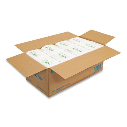 Morsoft Beverage Napkins, 1-Ply, 9 x 9, White, 500/Pack, 8 Packs/Carton