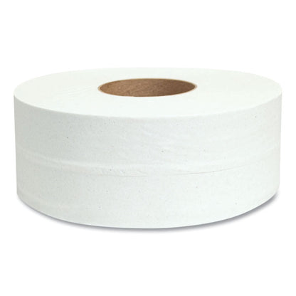 Jumbo Bath Tissue, Septic Safe, 2-Ply, 3.3" x 1,000 ft, White, 12 Rolls/Carton