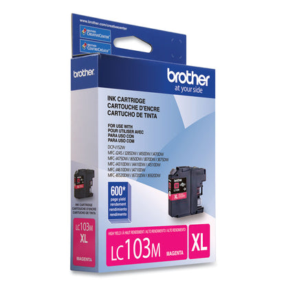 LC103M Innobella High-Yield Ink, 600 Page-Yield, Magenta