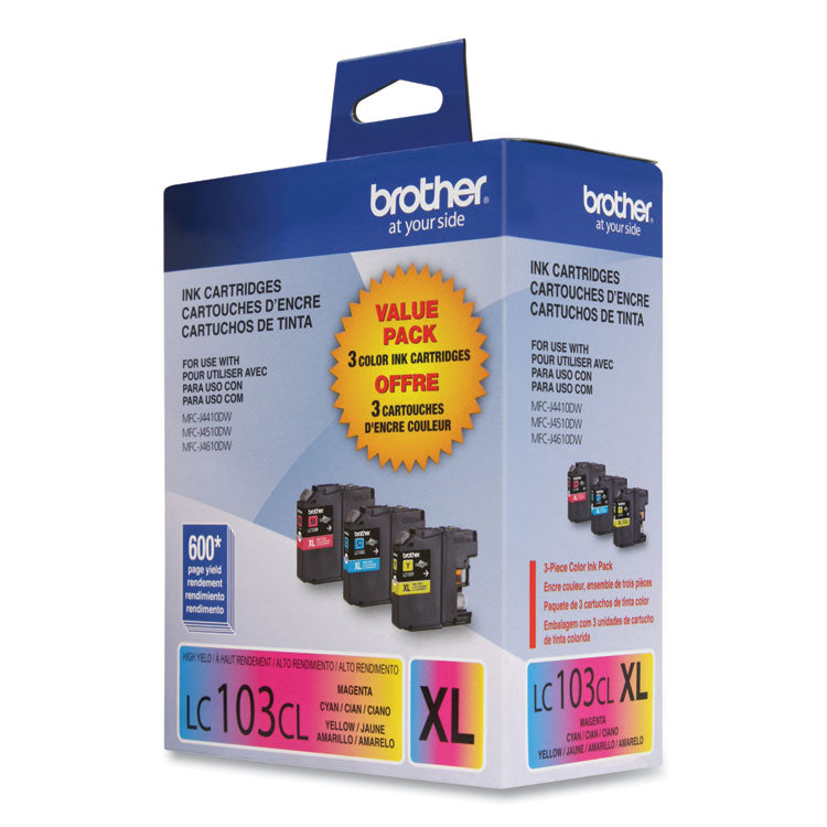 LC1033PKS Innobella High-Yield Ink, 600 Page-Yield, Cyan/Magenta/Yellow