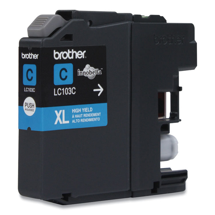 LC103C Innobella High-Yield Ink, 600 Page-Yield, Cyan