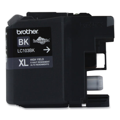 LC103BK Innobella High-Yield Ink, 600 Page-Yield, Black