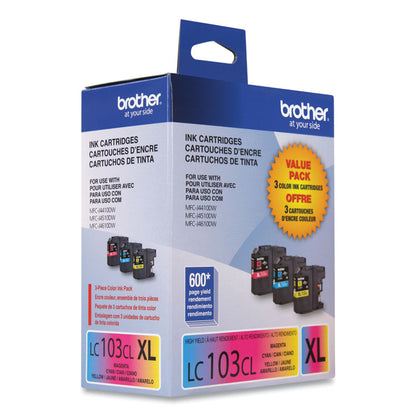 LC1033PKS Innobella High-Yield Ink, 600 Page-Yield, Cyan/Magenta/Yellow