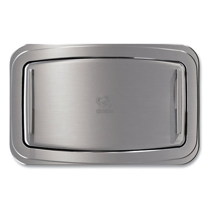 Baby Changing Station, Wall Horizontal Mount, 37.06 x 21.63, Gray