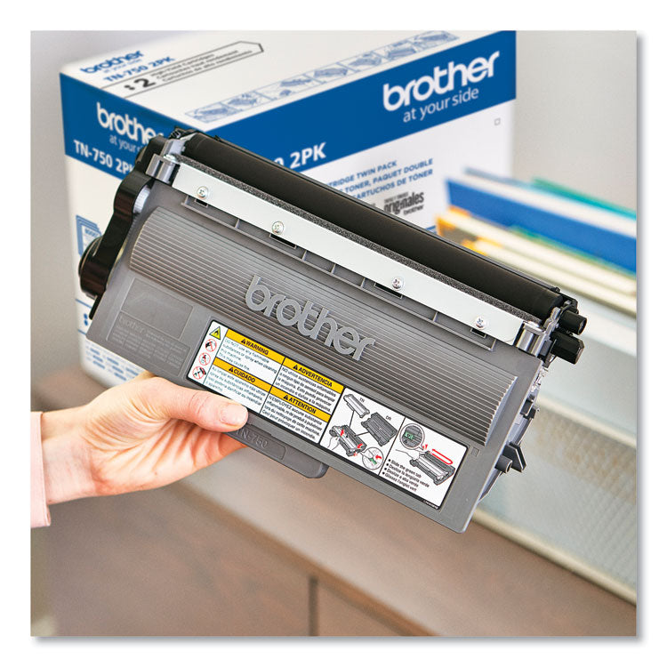 TN750 High-Yield Toner, 8,000 Page-Yield, Black