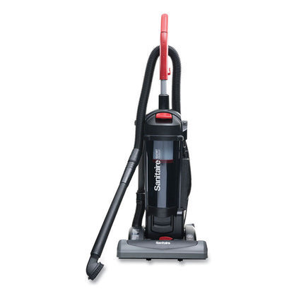 FORCE QuietClean Upright Vacuum SC5845D, 15" Cleaning Path, Black