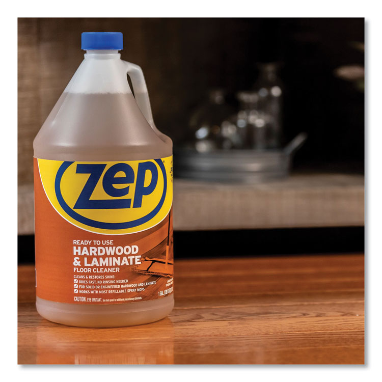 Hardwood and Laminate Cleaner, Fresh Scent, 1 gal Bottle