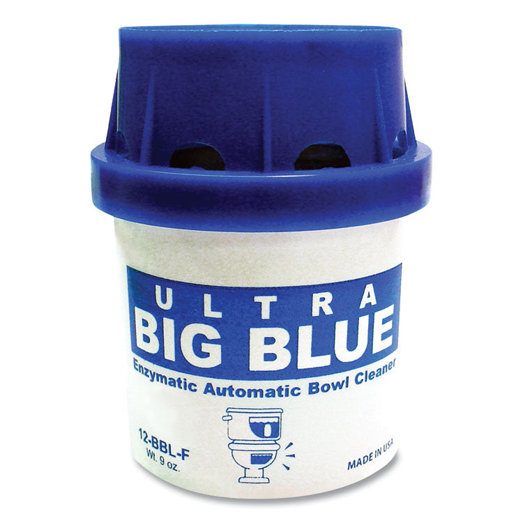 In-Tank Blue Automatic Toilet Bowl Cleaner, Unscented, 9 oz Canister, 12/Box
