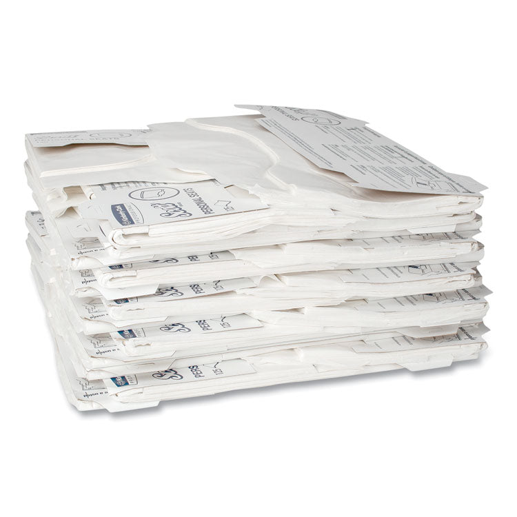 Personal Seats Sanitary Toilet Seat Covers, 15 x 18, White, 125/Pack