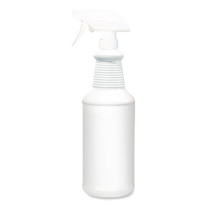 Water Only Spray Bottle, 32 oz, White, 12/Carton