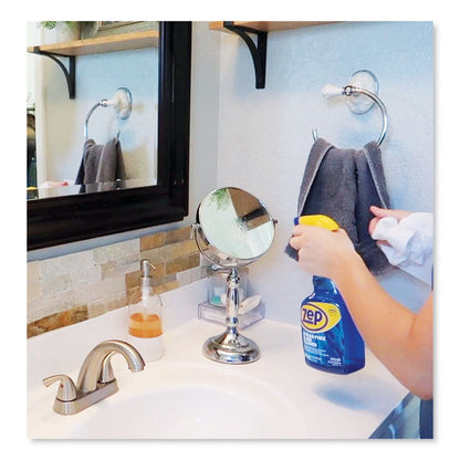 Streak-Free Glass Cleaner, 32 oz Spray Bottle, 12/Carton