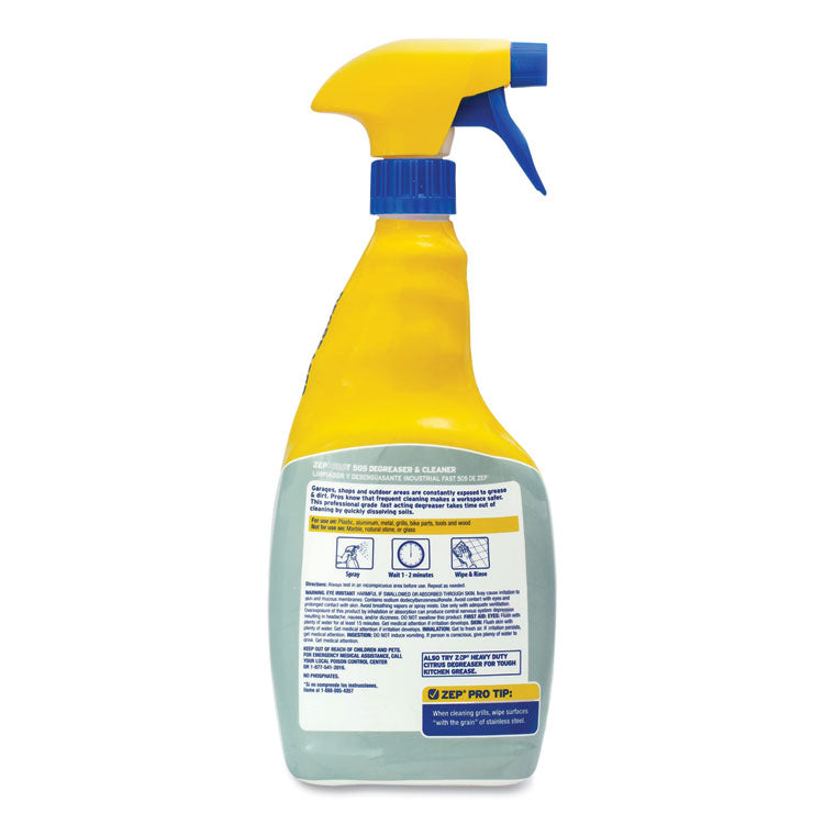 Fast 505 Cleaner and Degreaser, 32 oz Spray Bottle, 12/Carton