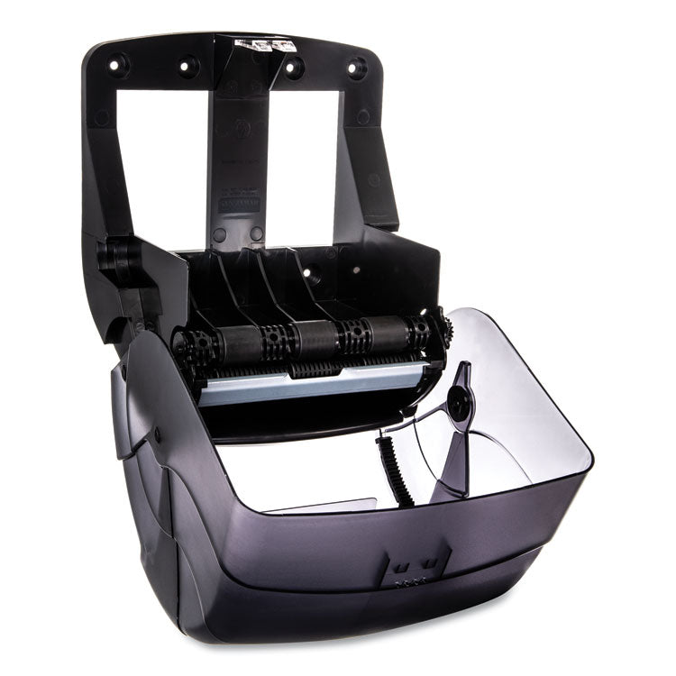 Integra Lever Roll Towel Dispenser, 11.5 x 11.25 x 13.5, Black Pearl