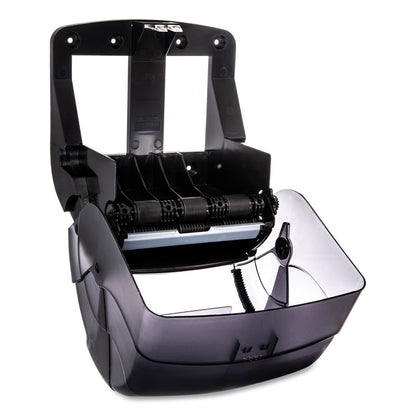 Integra Lever Roll Towel Dispenser, 11.5 x 11.25 x 13.5, Black Pearl