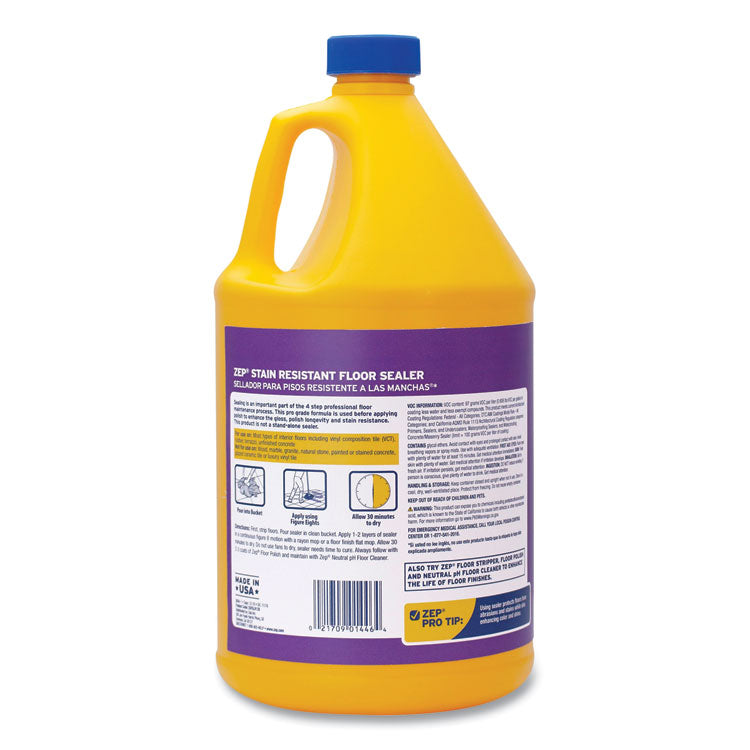 Stain Resistant Floor Sealer, 1 gal Bottle