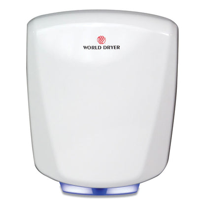 VERDEdri Hand Dryer, 120 V, 3.9 x 12.25 x 14.5, White