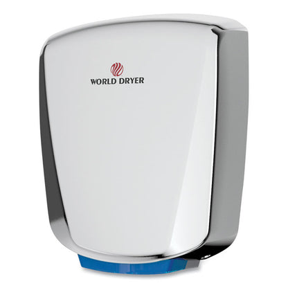 VERDEdri Hand Dryer, 120 V, 3.9 x 12.25 x 14.5, Polished Stainless Steel