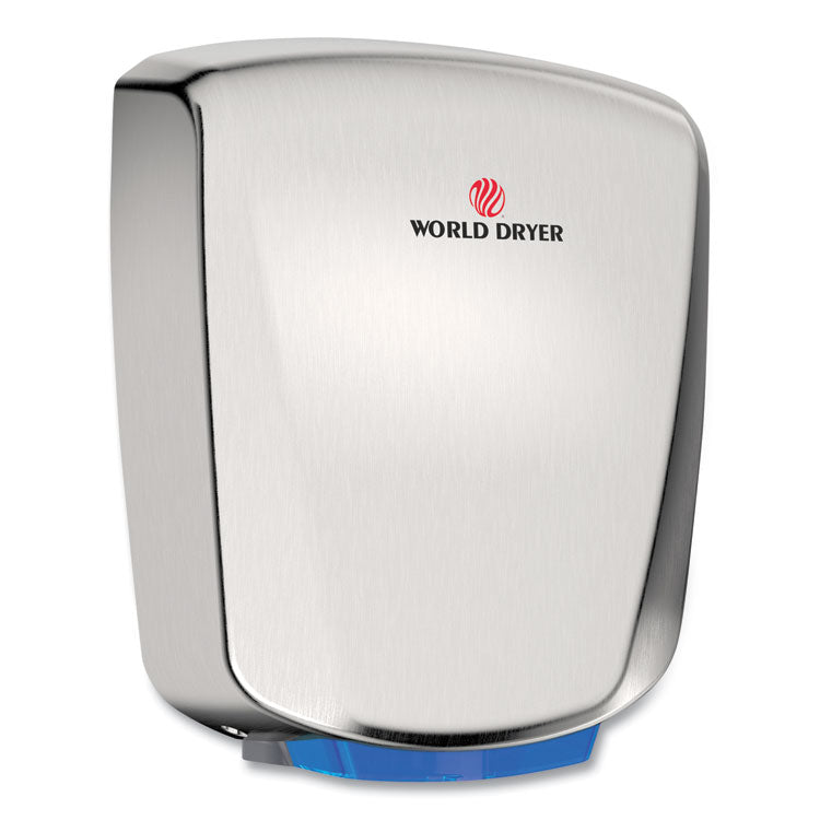 VERDEdri Hand Dryer, 120 V, 3.9 x 12.25 x 14.5, Brushed Stainless Steel