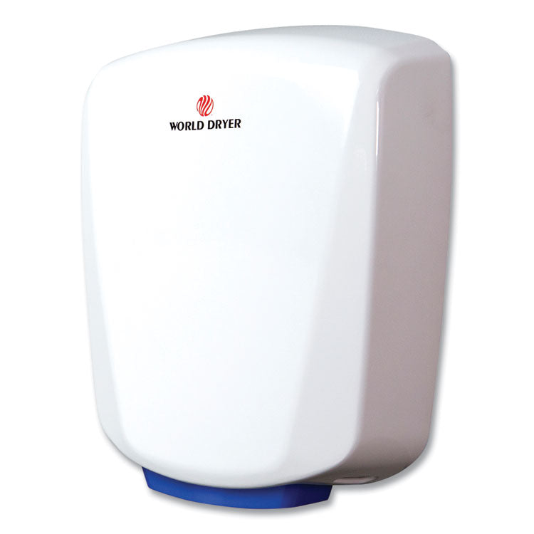 VERDEdri Hand Dryer, 120 V, 3.9 x 12.25 x 14.5, White