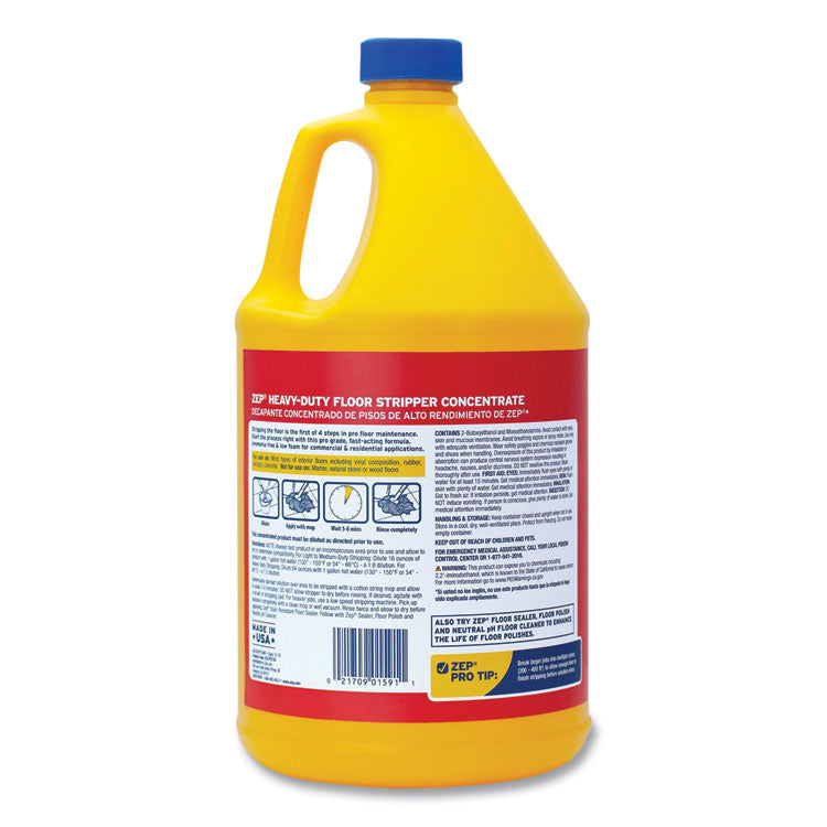 Floor Stripper, Unscented, 1 gal, 4/Carton