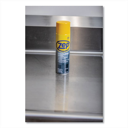Stainless Steel Polish, 14 oz Aerosol Spray, 12/Carton