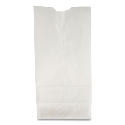 Grocery Paper Bags, 6# Size, 35# Basis Weight, 5.88" x 3.63" x 11", White, 500/Bundle
