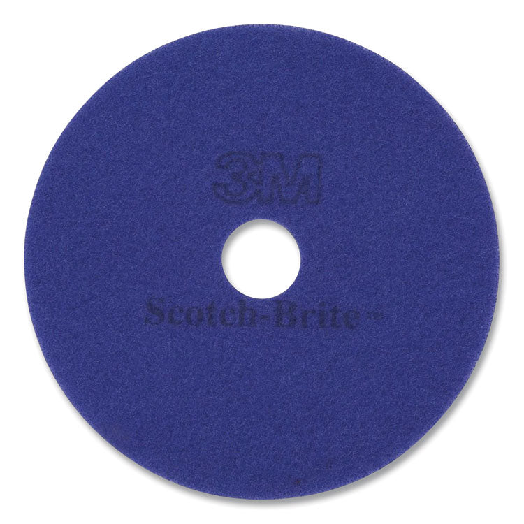 Diamond Floor Pads, 20" Diameter, Purple, 5 Pads/Carton