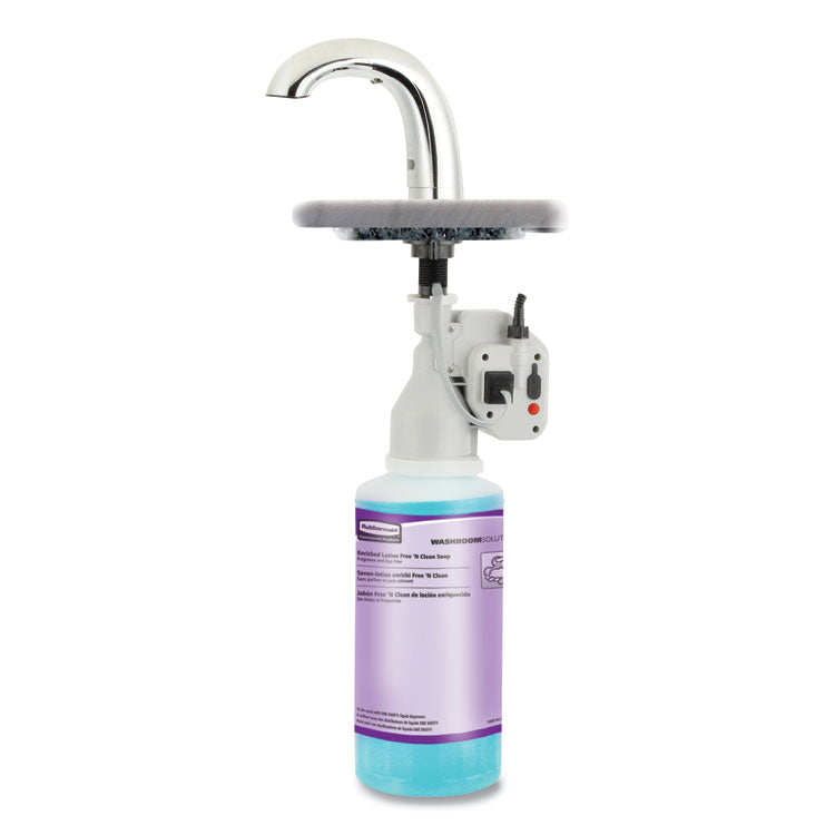 One Shot Soap Dispenser - Touch Free, Liquid, 800 mL/1,600 mL, 9.75 x 13.75 x 2.88, Polished Chrome, 4/Carton