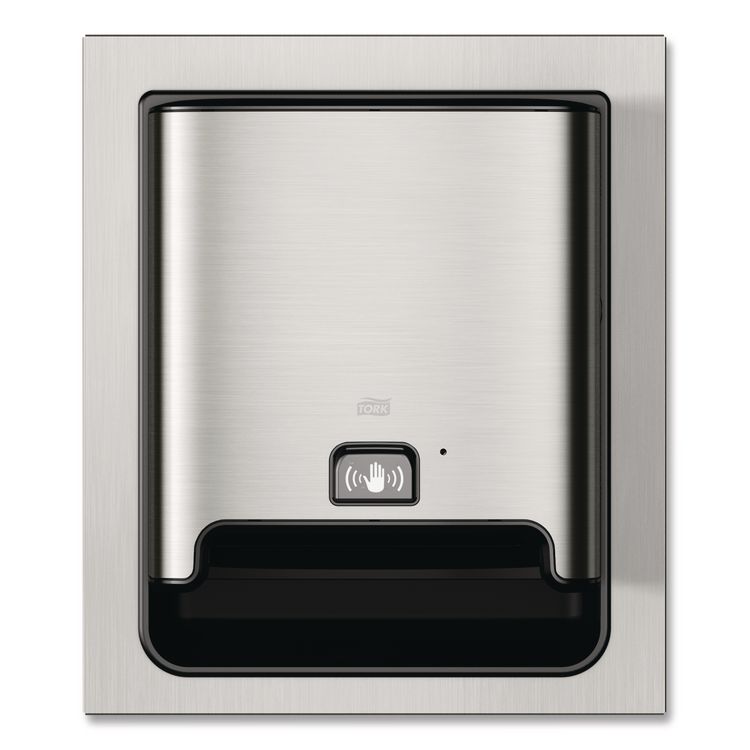 Image Design Matic Hand Towel Roll Dispenser with Intuition Sensor, In-Wall Recessed, 17.64 x 7.87 x 20.55, Stainless Steel
